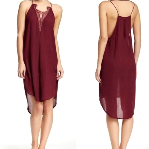 Free People‎ Parisian Night Slip Dress NWT XS - Picture 1 of 9